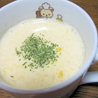 簡単☆ヘルシー豆乳コーンスープ